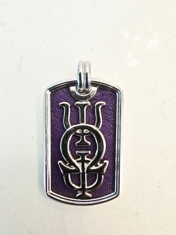 GREEK LETTER LUXE TAG