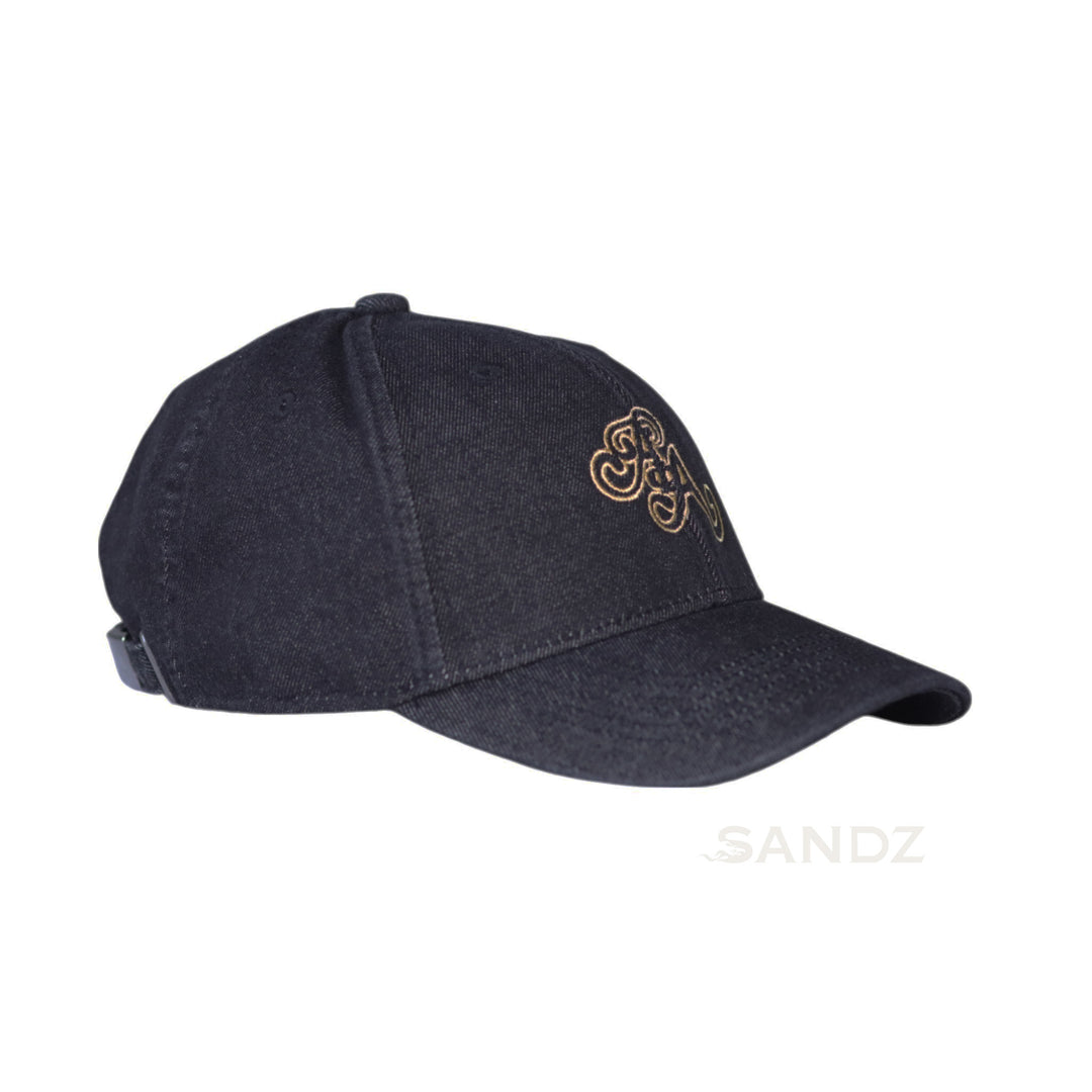 Alpha Phi Alpha Monogram Wash Denim Low-Profile Cap