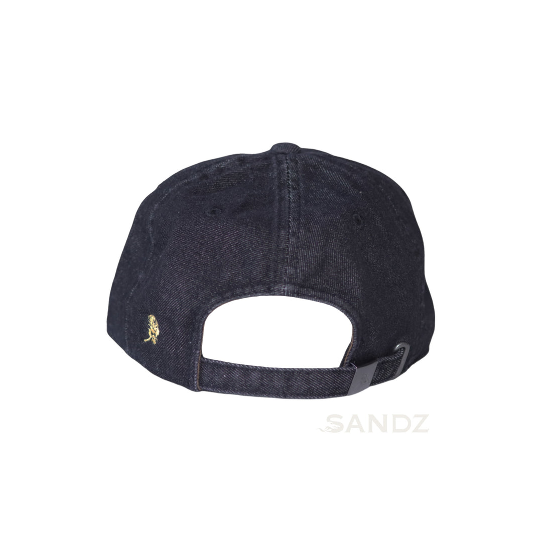 Alpha Phi Alpha Monogram Wash Denim Low-Profile Cap