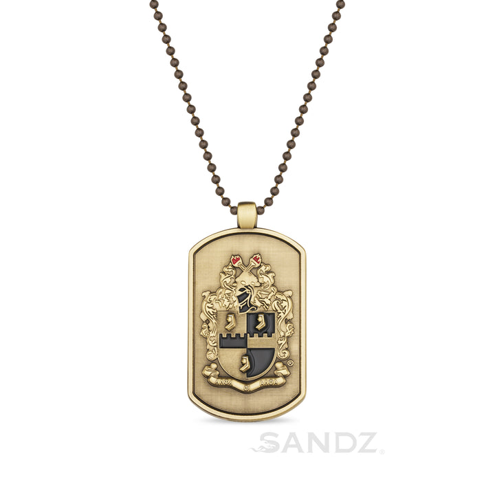 Alpha Phi Alpha Fraternity Dog Tag Medallion