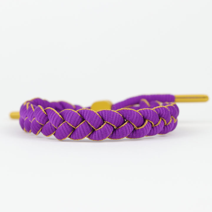 Omega Psi Phi "Omega" Purple & Gold paracord bracelet