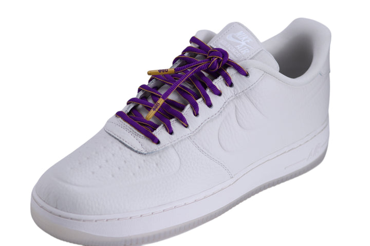 Omega Psi Phi Purple and Gold Oval Shoelaces