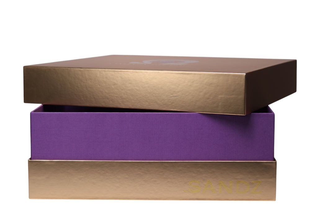 Omega Psi Phi Fraternity Keepsake Boot Box / Gift Box **SANDZ Limited Edition**