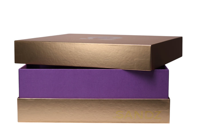 Omega Psi Phi Fraternity Keepsake Boot Box / Gift Box **SANDZ Limited Edition**
