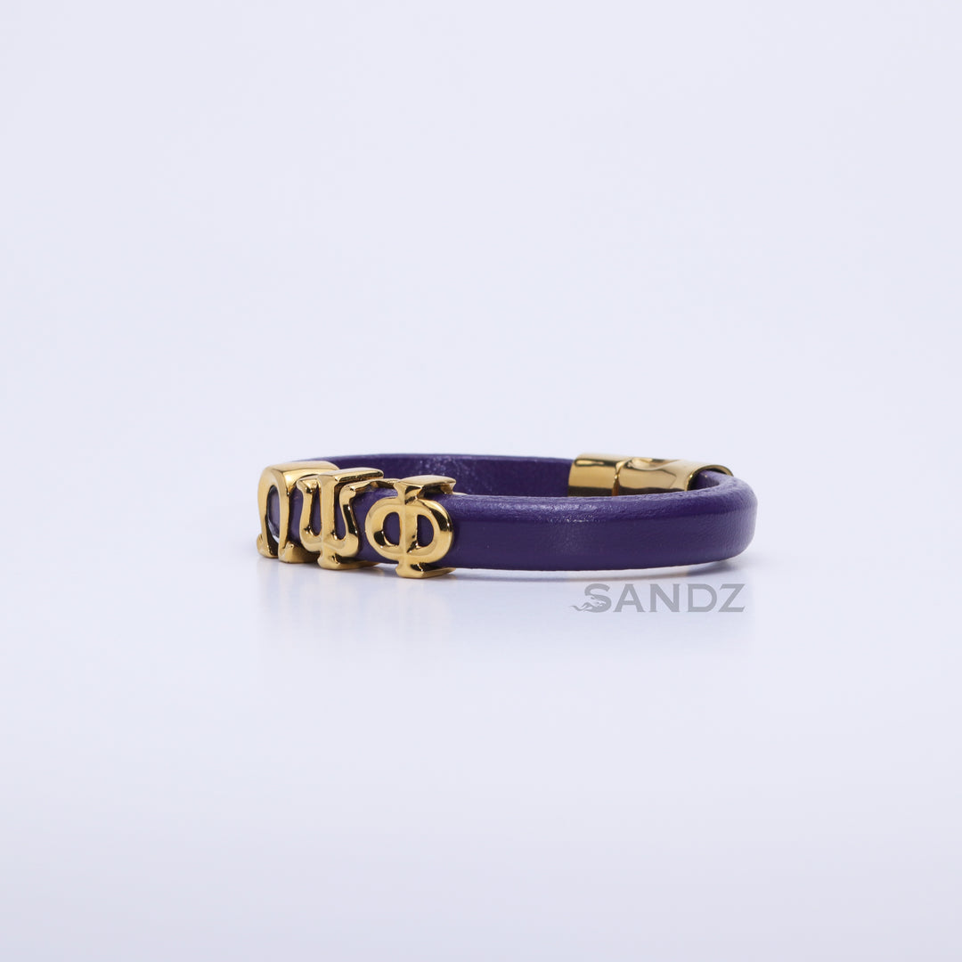 Omega Psi Phi Fraternity Men's Bracelet - Prophyte 2.0 - Royal Purple