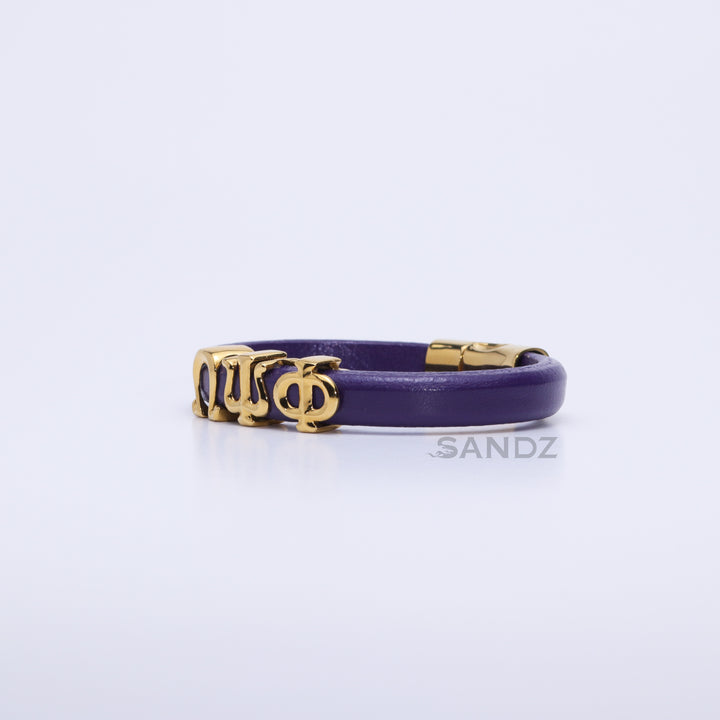Omega Psi Phi Fraternity Men's Bracelet - Prophyte 2.0 - Royal Purple
