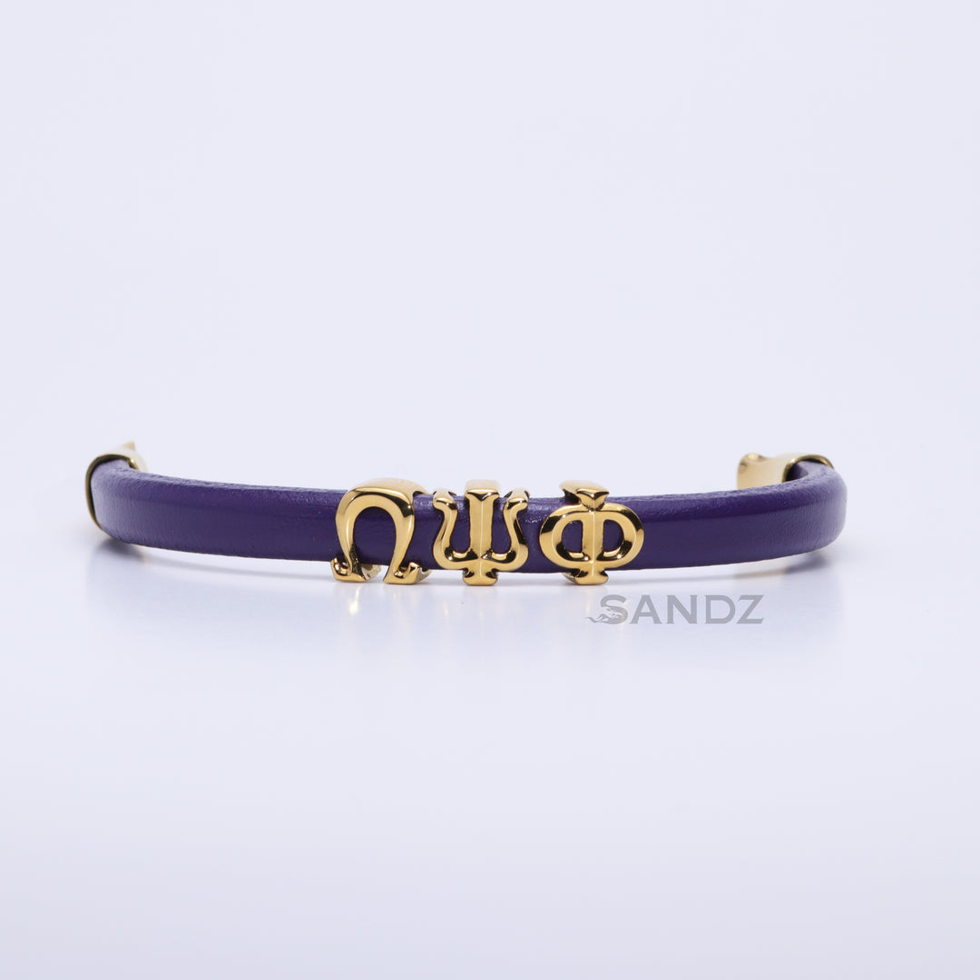Omega Psi Phi Fraternity Men's Bracelet - Prophyte 2.0 - Royal Purple