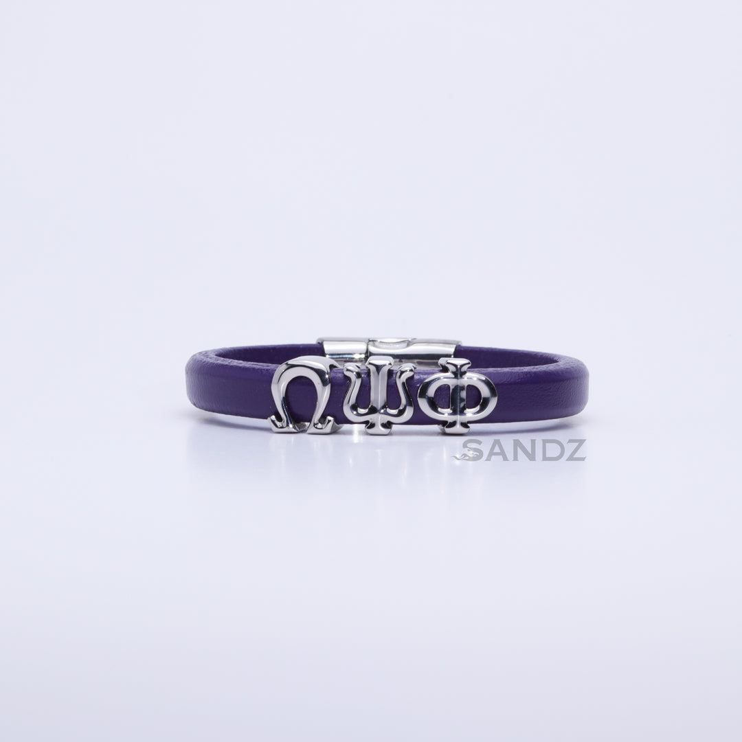 Omega Psi Phi Fraternity Men's Bracelet - Prophyte 2.0 - Royal Purple