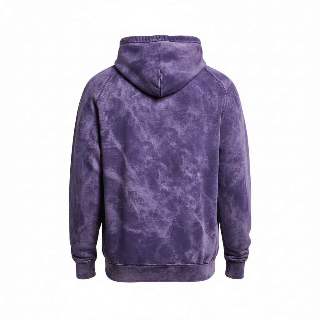 Omega Psi Phi hoodie, vintage washed raglan sweatshirt with lightning bolt logo