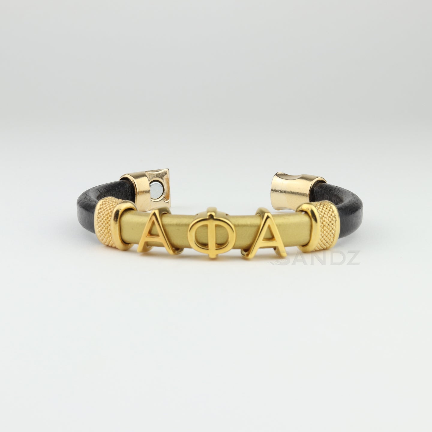 Alpha Phi Alpha leather bracelet 