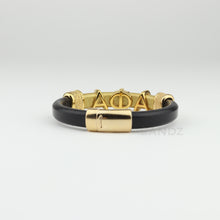 Alpha Phi Alpha leather bracelet "SANDZ" 7RD