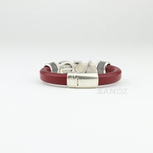 Delta Sigma Theta "SANDZ" 7RD leather bracelet