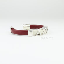 Delta Sigma Theta "SANDZ" SB leather bracelet