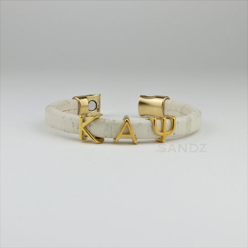Kappa Alpha Psi cork bracelet -