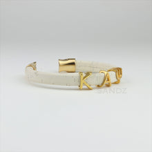Kappa Alpha Psi cork bracelet -"Prophyte" Creme