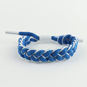 Phi Beta Sigma Fraternity: Blue & White paracord bracelet